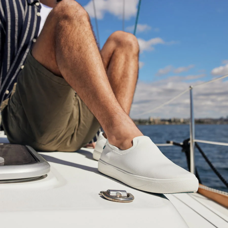 Men's Boardwalk Slip-On - Sail White - Image 7