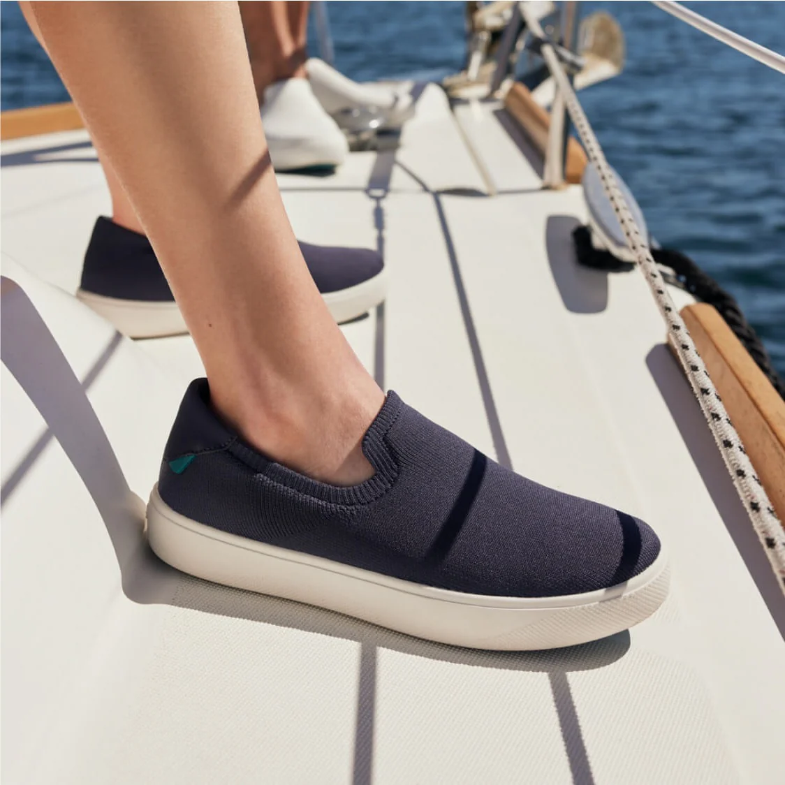 Women's Boardwalk Slip-On - Coastal Blue - Image 5