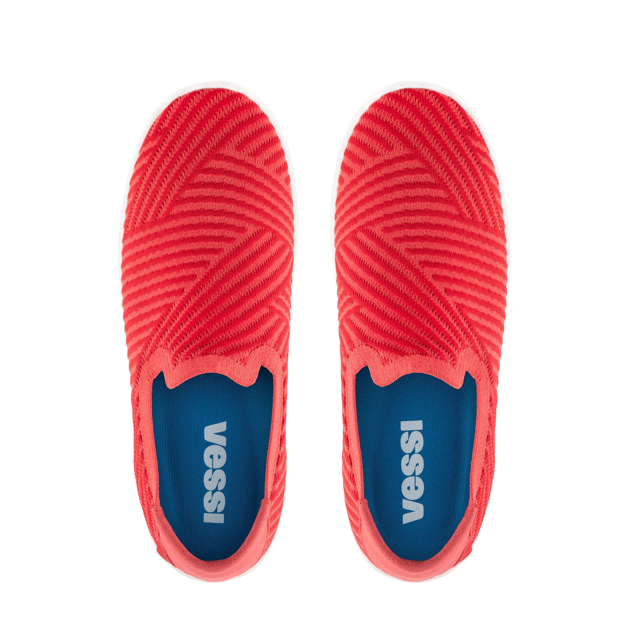 Women's Boardwalk Slip-On - Hyperpink/Berry Zigzag - Image 6