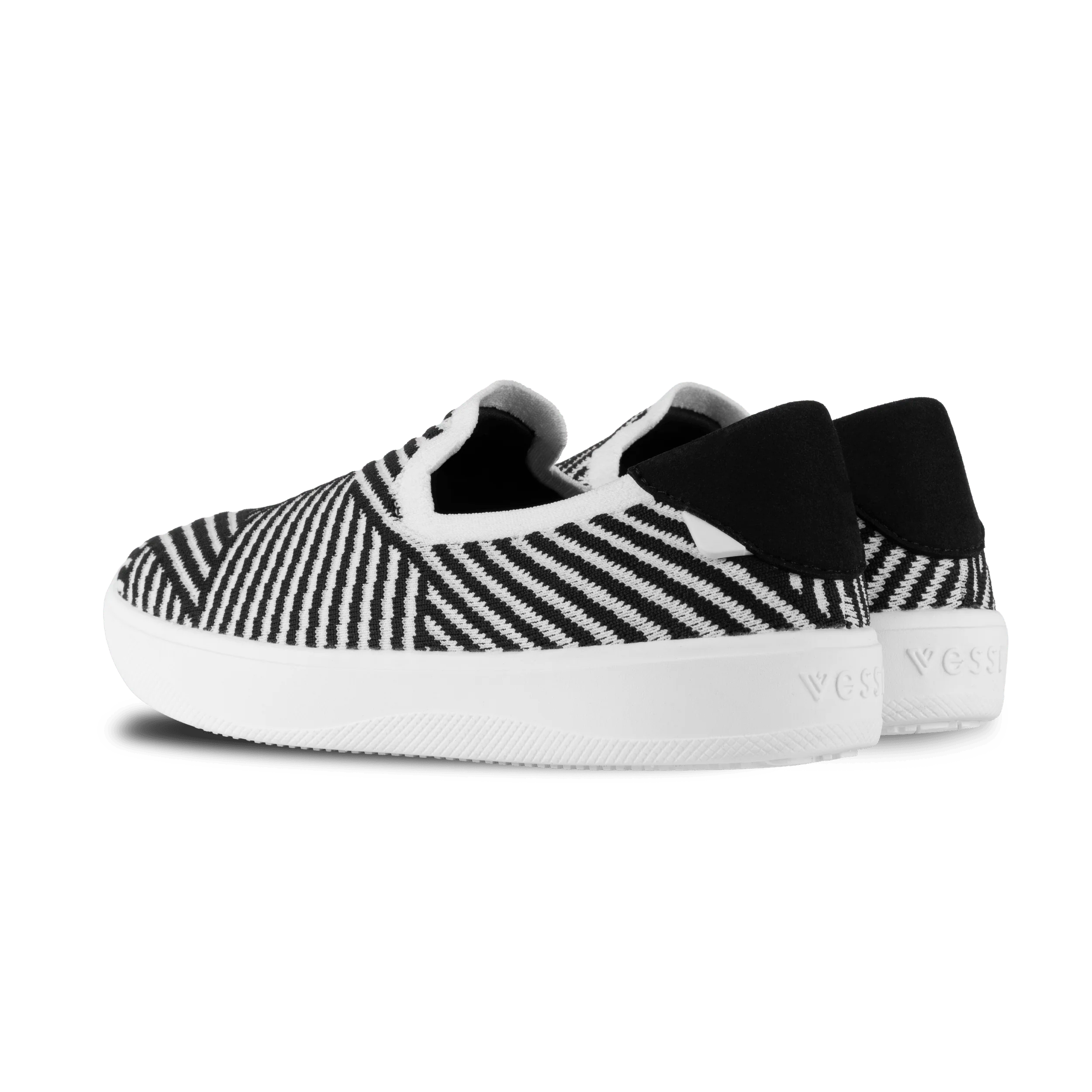 Women's Boardwalk Slip-On - White/Black Zigzag - Image 5