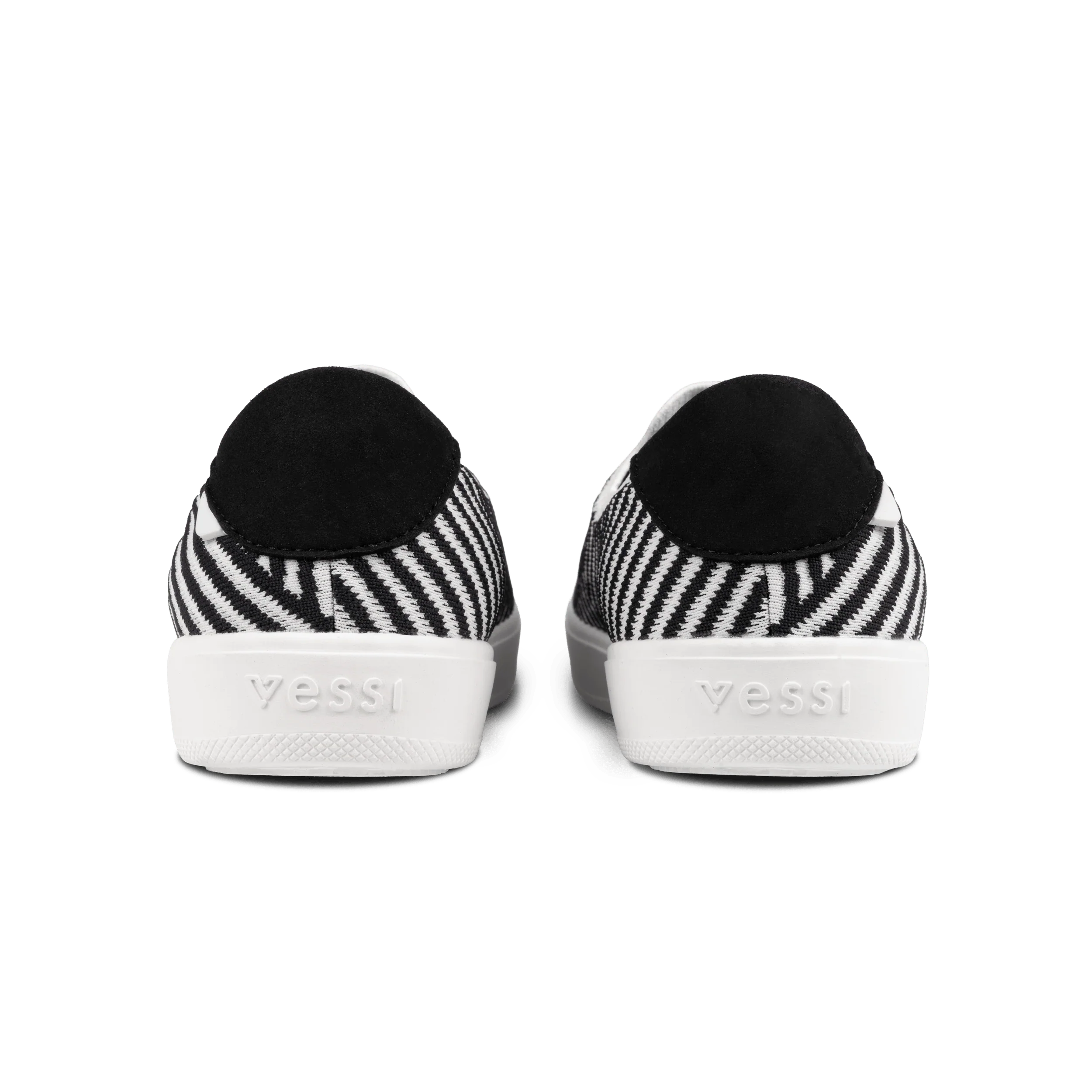 Women's Boardwalk Slip-On - White/Black Zigzag - Image 7