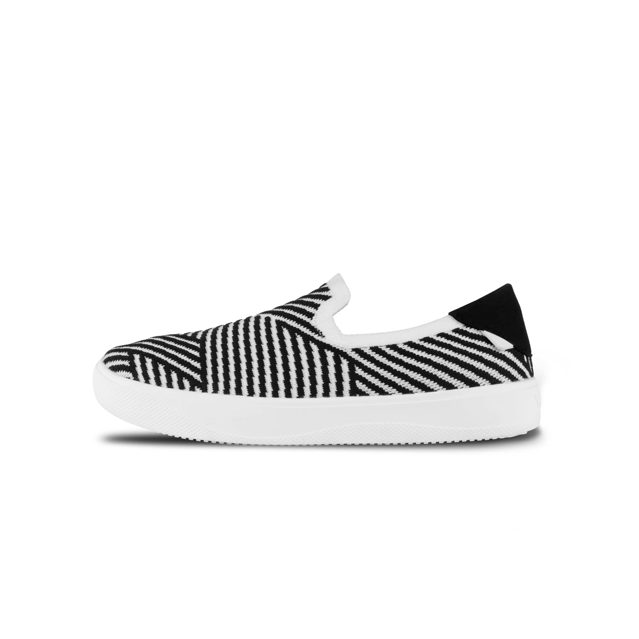 Women's Boardwalk Slip-On - White/Black Zigzag - Image 8