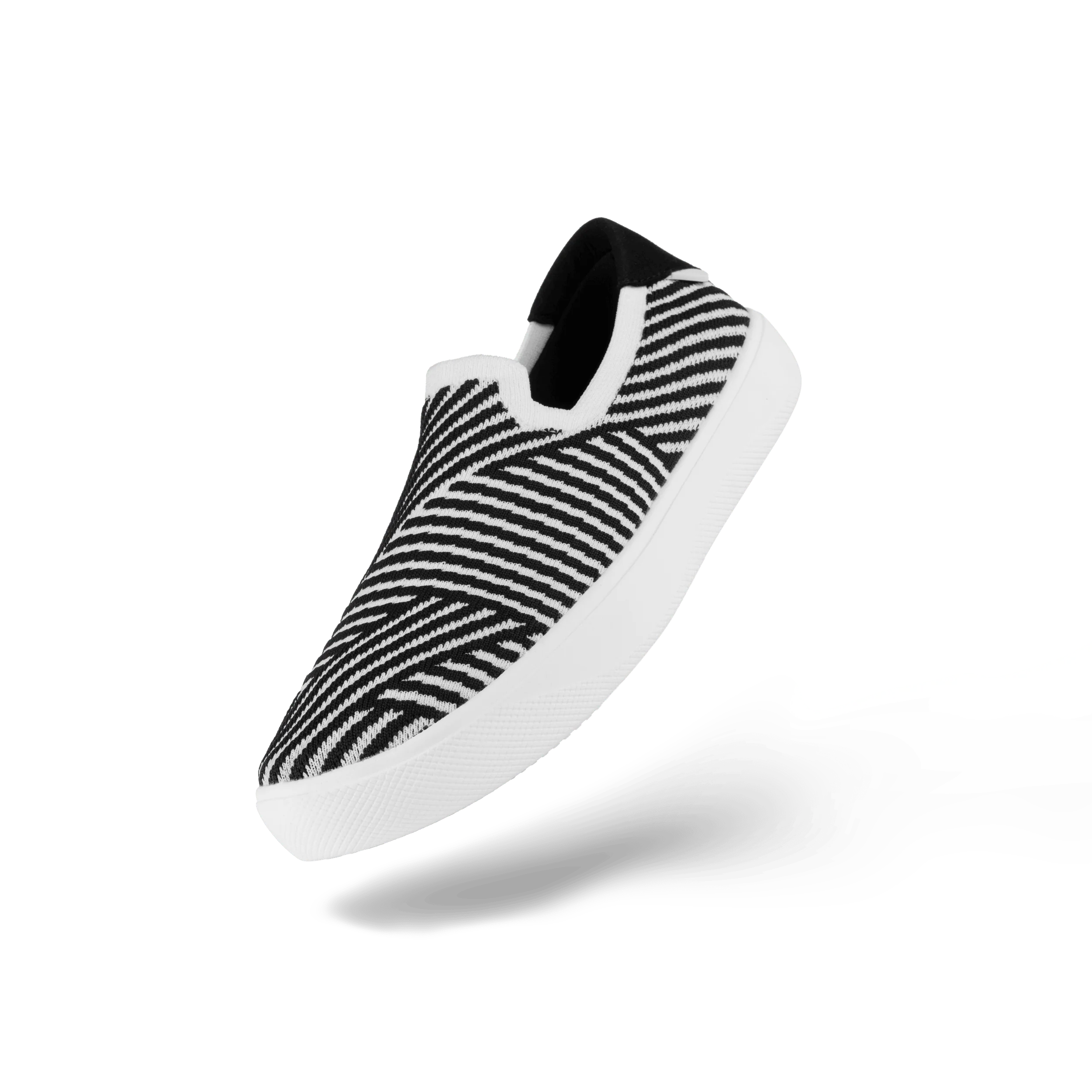 Women's Boardwalk Slip-On - White/Black Zigzag - Image 9