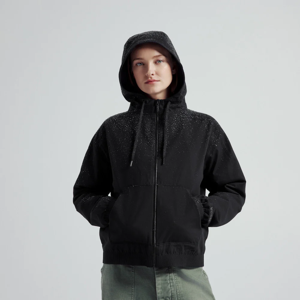 Women's Coastal Hoodie Full Zip - Shell - Image 3