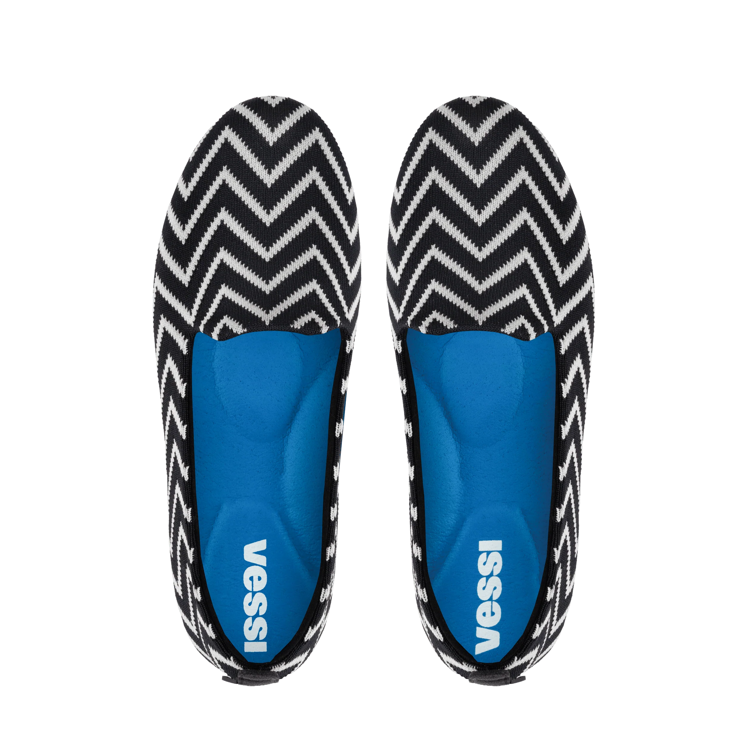 Women's Market Flat - Black/Light Dune Chevron - Image 6