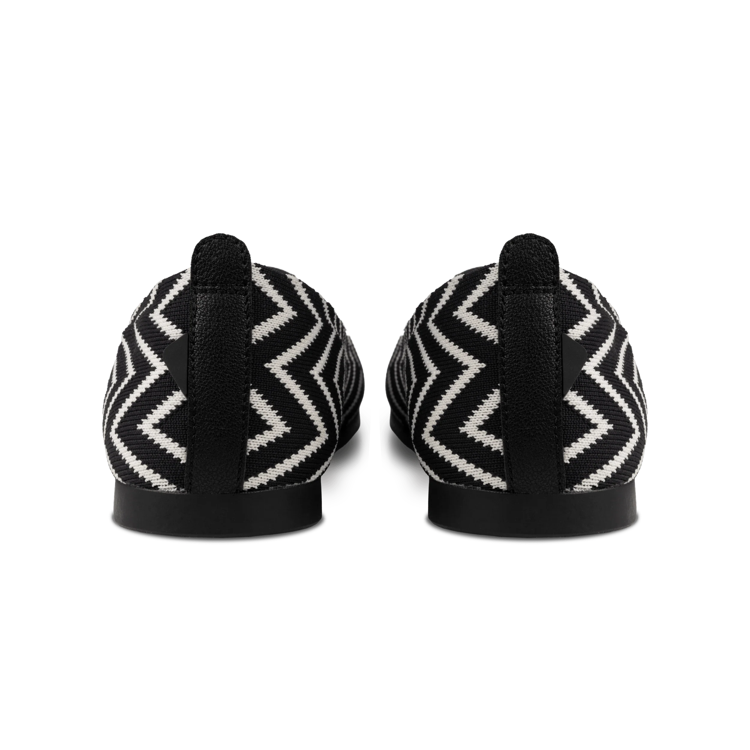 Women's Market Flat - Black/Light Dune Chevron - Image 7