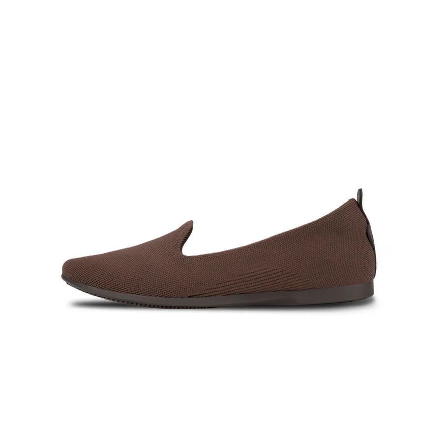 Women's Market Flat - Dark Teak/Mocha - Image 8