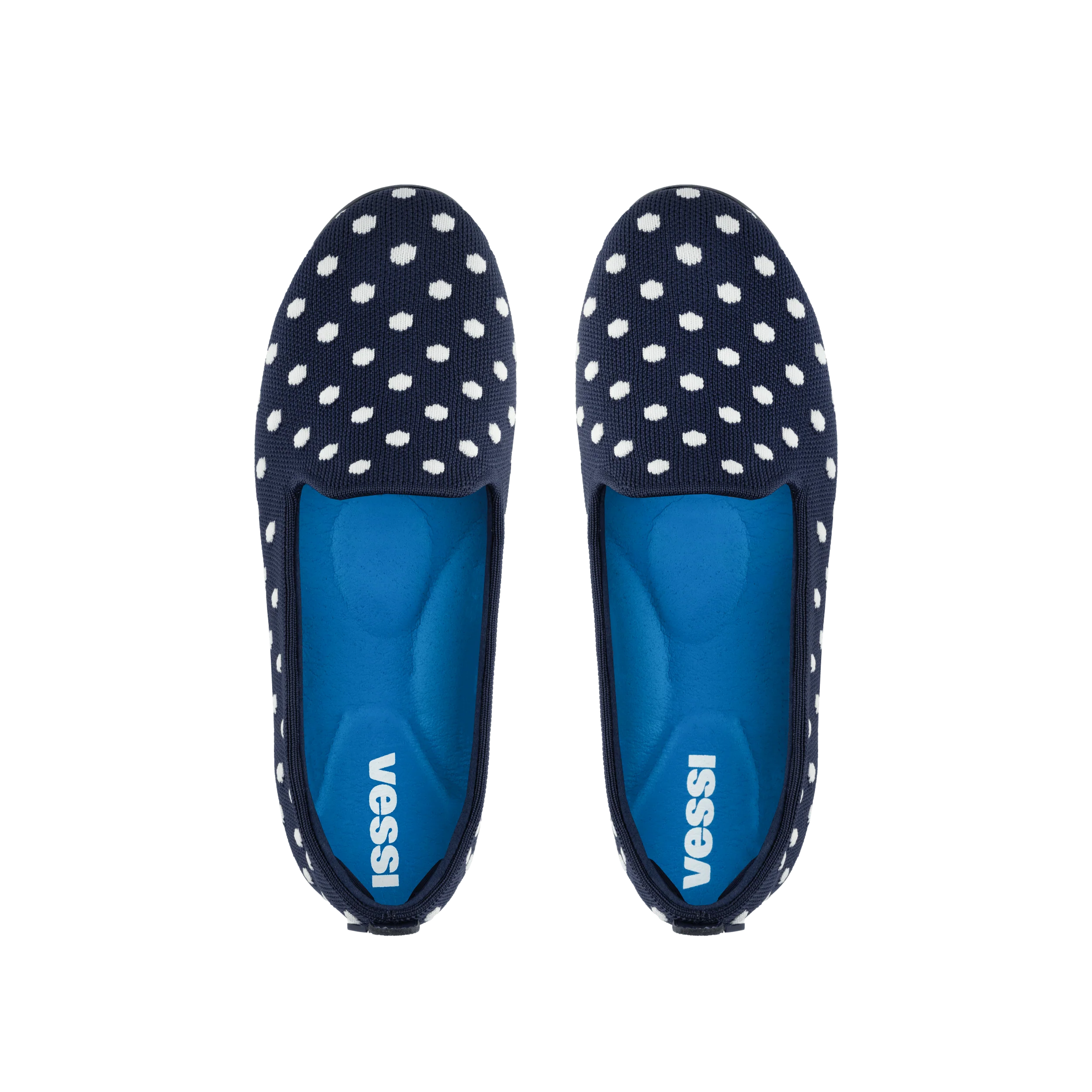 Women's Market Flat - Midnight/White Polka Dot - Image 6