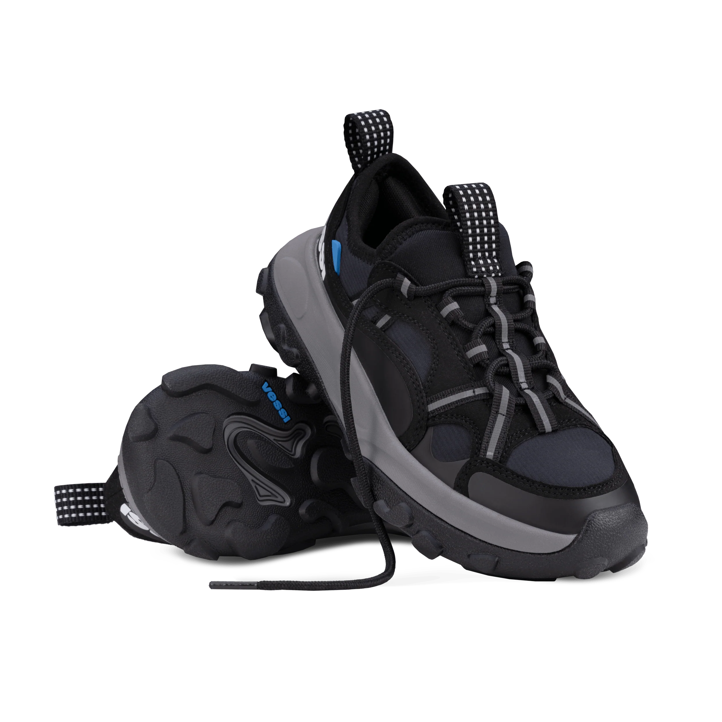 Women's Motu Sneaker - Black/Grey - Image 7