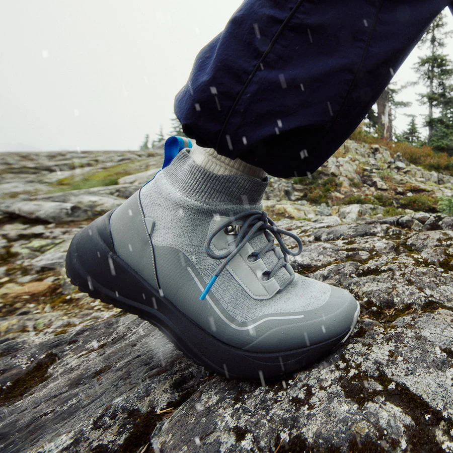 Women's Stormburst High Top - Mid Grey/Black - Image 5