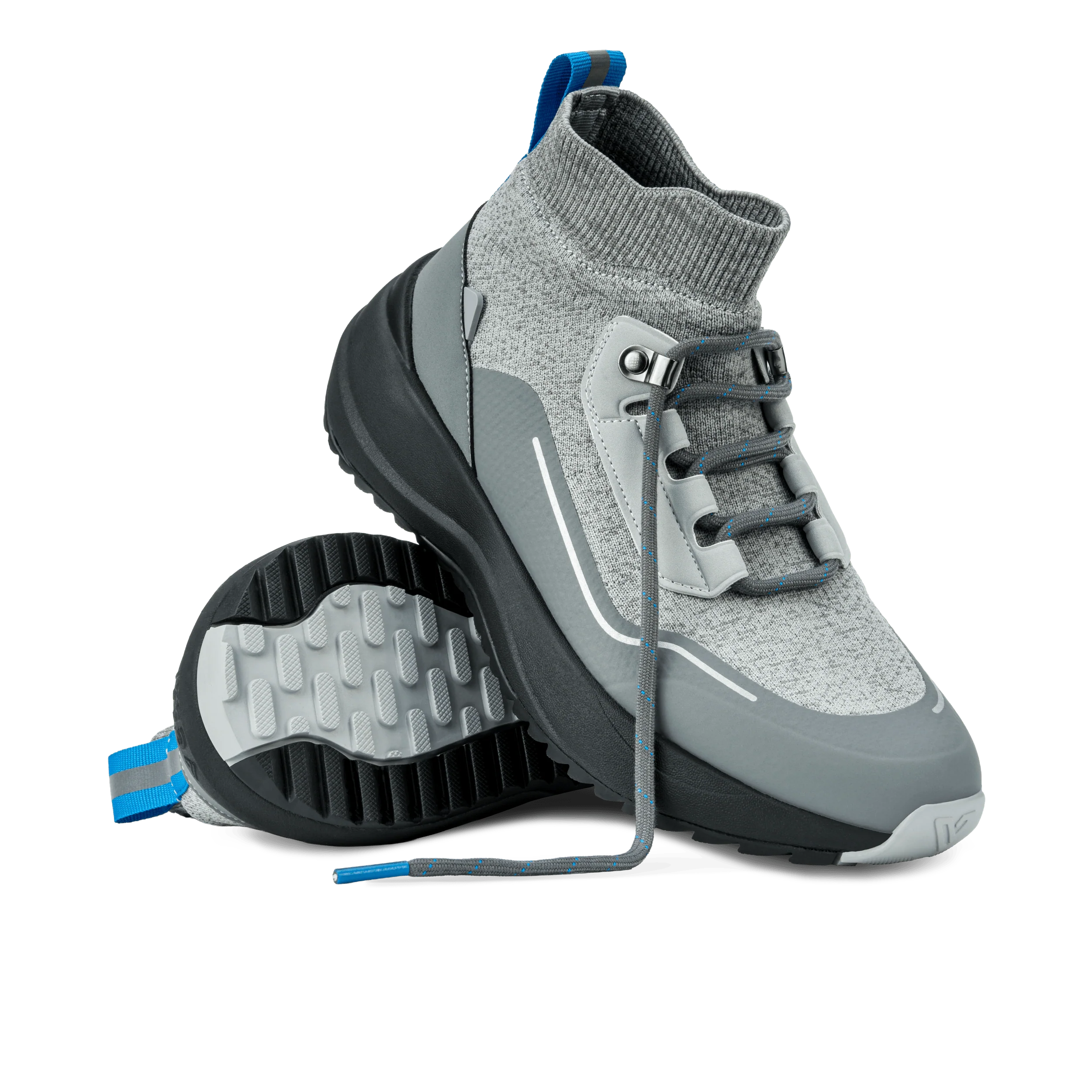 Women's Stormburst High Top - Mid Grey/Black - Image 7