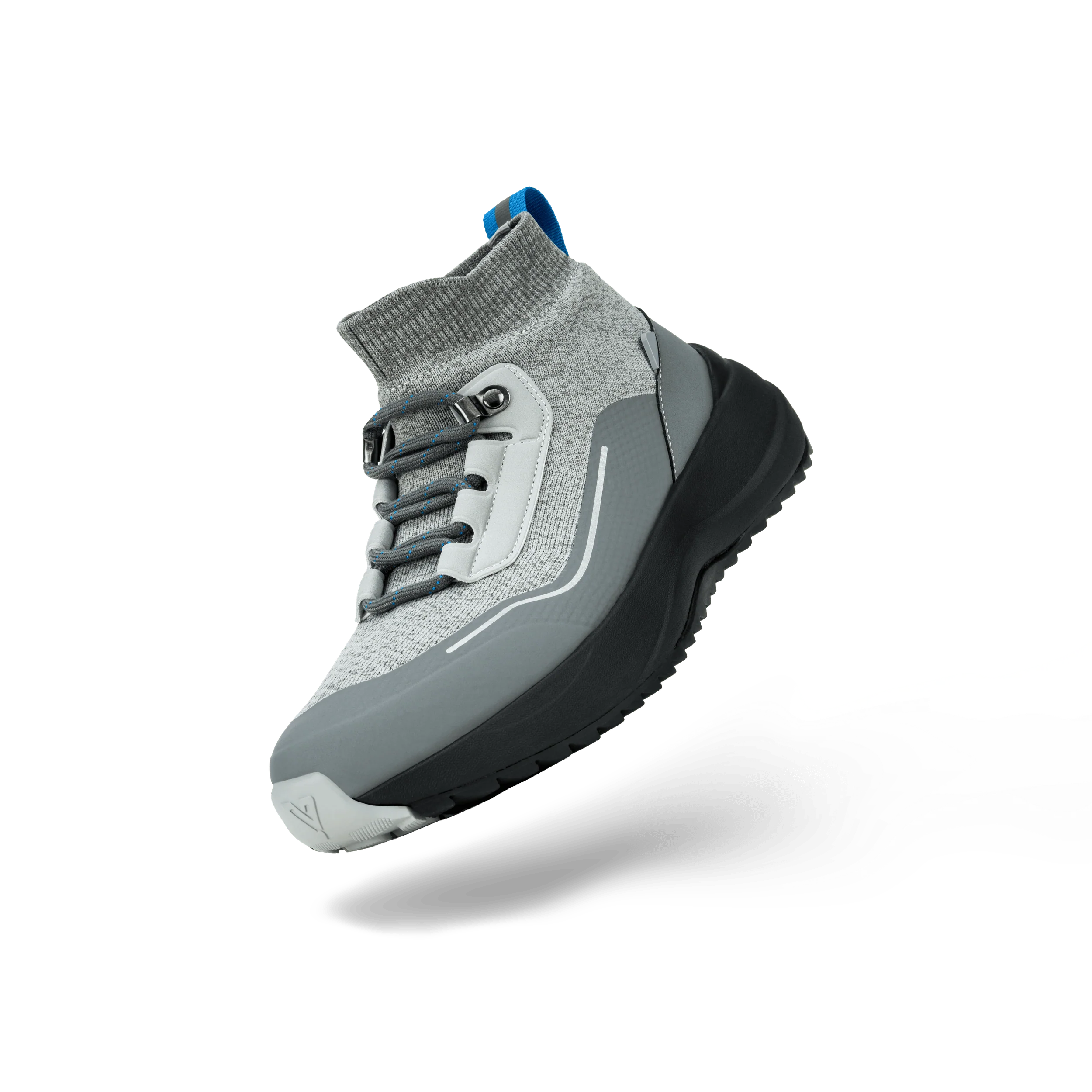 Women's Stormburst High Top - Mid Grey/Black - Image 8