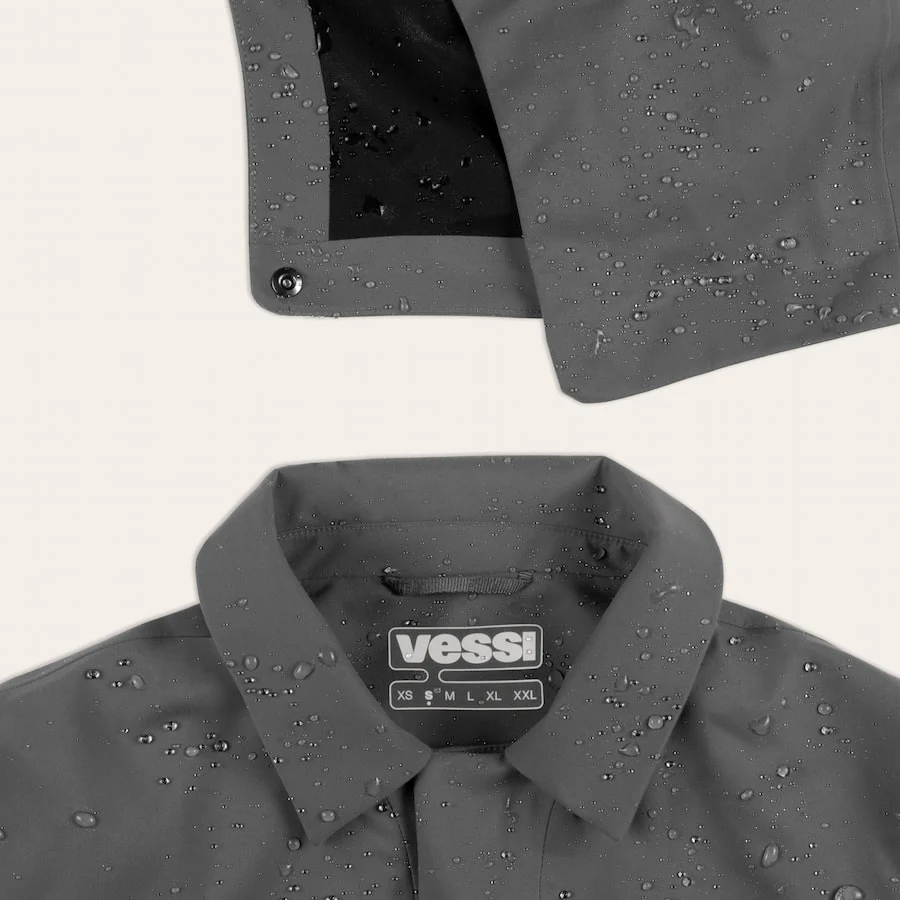 Women's Trinity Rain Jacket - Grey - Image 3