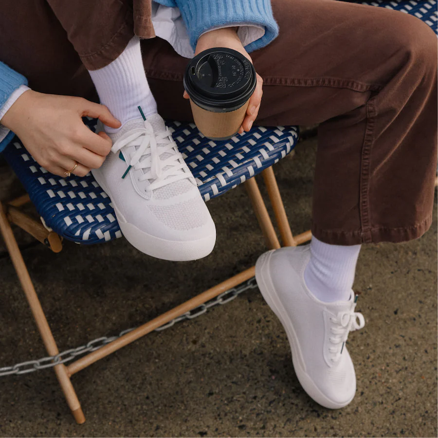 Women's Weekend Classic - Marble White - Image 8